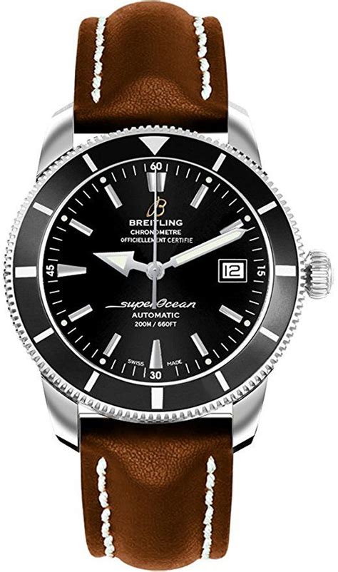 breitling superocean 42 leather strap|breitling superocean for sale.